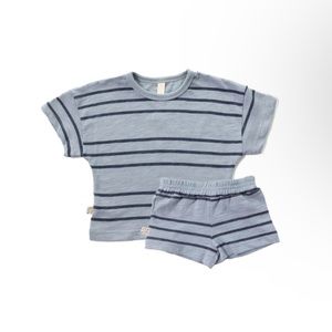 Triple stripe on quarry- childhoods clothing